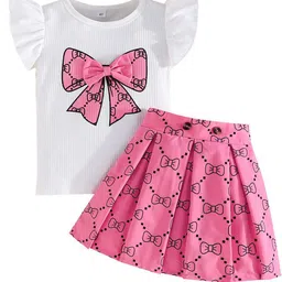 StyleCast x Revolte Girls Printed Top with Skirt-picture-4