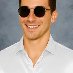 jinik Men Regular Fit Solid Spread Collar Formal Shirt image 4