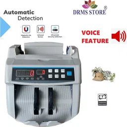 DRMS STORE LED Note/Money Counting Machine with Fake Note Detector,Updated for All New Note Note Counting Machine image 3