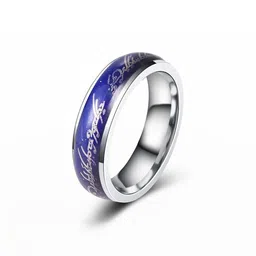 Moneekar Jewels Unisex Stainless Steel Finger Ring-image-82