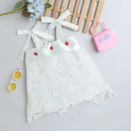 MANY FROCKS & Net Fit & Flare Midi Dress-picture-38