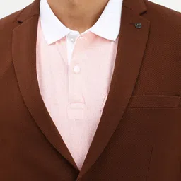 Allen Solly Slim-Fit Single-Breasted Casual Blazer image 2