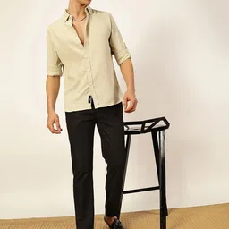 Thomas Scott Men Premium Slim Fit Opaque Casual Shirt image 5