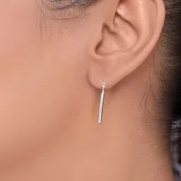 Forever Glam by Pantaloons Geometric Hoop Earrings image 3