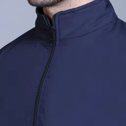 TFA THE FASHION ADDICTION Men Solid Water Resistant Hem with Toggle Bomber Jacket image 3