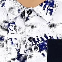 MADE IN THE SHADE Unisex Kids Floral Printed Casual Shirt image 3