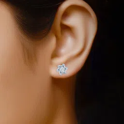 VIVASTRI Women Gold-Plated Alloy Earrings image 2
