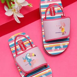 ONYC Girls Printed Sliders-picture-42
