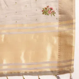 NEGRONI Floral Zari Embroidered Saree image 2