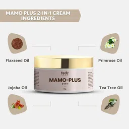 razorveda Mamo Plus 2 in-1 Cream for B-Enhance Organic Nipple Cream image 2