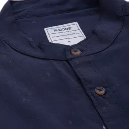 R.Code by The Roadster Life Co. Geometric Printed Casual Shirt image 2