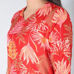 FIMS Printed Tunic With Palazzos Co-Ords image 2