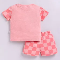 YK X Tinyo Infant Boys Puff Printed T-shirt with Shorts image 2