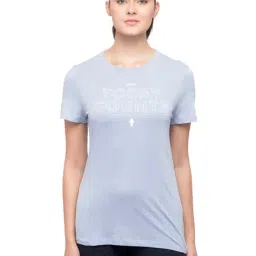 Reebok Light Purple Printed T-Shirt-picture-31