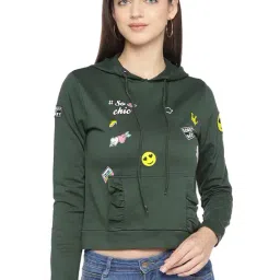 Globus Olive Printed Sweatshirt-image-34