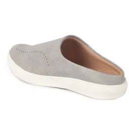 Fausto Men's Grey Mule Shoes image 5