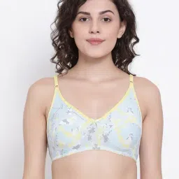 Clovia Blue Non Wired Non Padded Full Coverage Bra-picture-19
