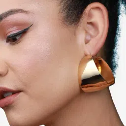 Sohi Statement Hoop Earrings for Women image 3