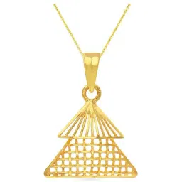 Malabar Gold and Diamonds 22k Gold Pendant without Chain for Women-picture-25