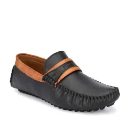 Prolific Men's Black Casual Loafers-image-11