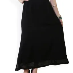 Belle Fille Black Maxi Skirt-image-55