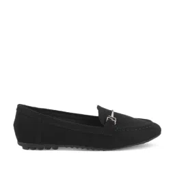 Tresmode Women's Black Casual Loafers-image-30