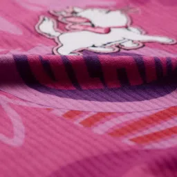 The Souled Store Pink Slim Print T-Shirt image 5