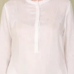 W White Straight Kurta image 5