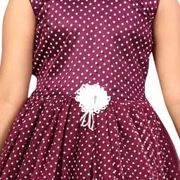 BAESD Polka Dot Print Fit & Flare Dress image 2