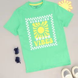 Pantaloons Junior Ambrosia Green T-Shirt-picture-4