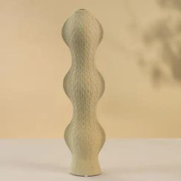 Whispering Homes Yellow Renee Ceramic Vase-picture-41