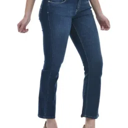 Numero Uno Dark Blue Solid Jeans image 3