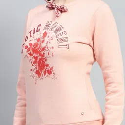 Monte Carlo Peach Graphic Print Sweatshirt image 5