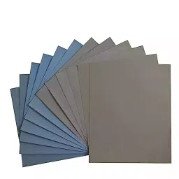 Oriental 228.6x279.4 mm (9x11 inch) ‎Waterproof 60 Grit Sand Paper Sheet (Pack of ‎5 Pcs) image 1