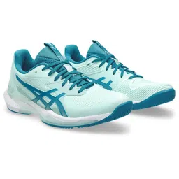 ASICS Women Solution Speed Ff 3 Soothing Sea Teal Blue Tennis Shoes-picture-14