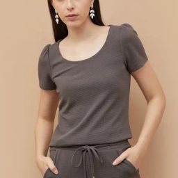 Code by Lifestyle Medium Brown Solid Top-picture-29