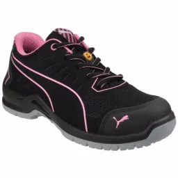 Puma Safety FUSE TC PINK Unisex Black/Pink Steel Toe Capped Safety Shoes UK 6 EU 39, 644110-image-5