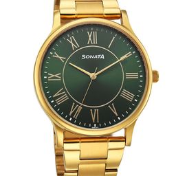 Sonata Men Traditional Essentials Bracelet Style Straps Analogue Watch 77105YM07W-picture-38