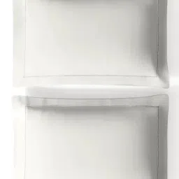 Sansaar White Cotton 210 TC Double Bedsheet with 2 Pillow Covers image 4