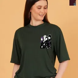 Kasendra Women Pack of 2 Graphic Printed Round Neck T-shirts-picture-33