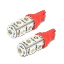AllExtreme EXT10R2R1 10 LED Parking Light Bulb for Car Bike and Motorcycle (3 W,Red,2pc)-picture-44