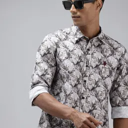 U.S. Polo Assn. Denim Co. Pure Cotton Floral Printed Casual Shirt-picture-49