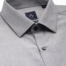 Arrow Solid Manhattan Slim Fit Pure Cotton Formal Shirt image 5
