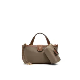 Call It Spring Adina Womens Khaki Top Handle Bag-image-38