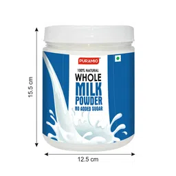 Puramio Whole Milk Powder [100% Natural] , (600gm) image 5