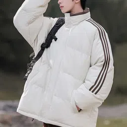 Mast & Harbour Men Colourblocked Puffer Jacket image 3