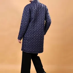 FEYONA Women Stand Collar Solid Padded Jacket image 2