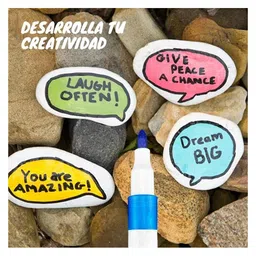 SANJARY 48 Colors Acrylic Marker Pen Set Quick Dry, Permanent Paint Markers for Drawing, Calligraphy & DIY Crafts color design may vary image 2