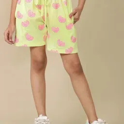 Kidsville Tom & Jerry Printed Regular Fit Shorts For Girls-image-73