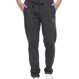 Van Heusen Dark Grey Cotton Regular Fit Trackpants-image-95
